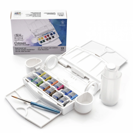 Winsor & Newton Cotman Akvarellivärit Field Travel