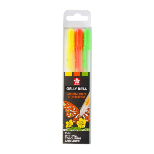 Sakura Gelly Roll Moonlight Happy 3-pack
