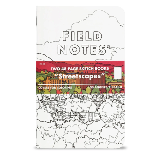 Field Notes Streetscape Sketchbook Los Angeles/Chicago 2-Pack