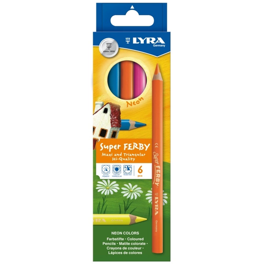 Lyra Super Ferby 6-setti Neon