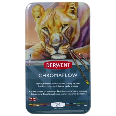 Derwent Derwent Chromaflow lyijykynät 24kpl
