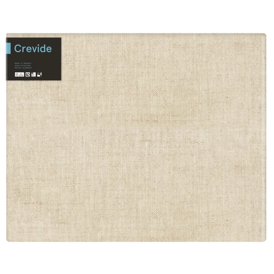 Crevide Pingotettu Canvaskangas Pellava 81x65