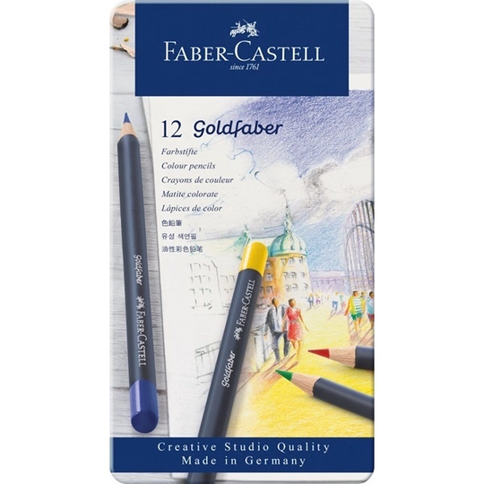 Faber-Castell Goldfaber Värikynät 12-setti