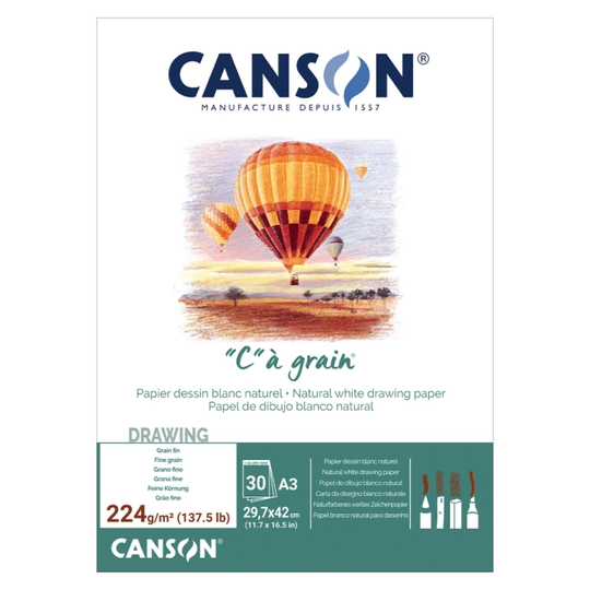 Canson C à grain 224g A3