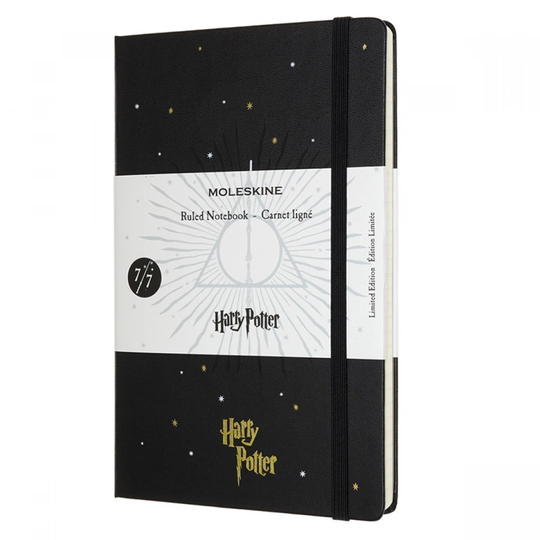 Moleskine Hardcover Large Harry Potter Black