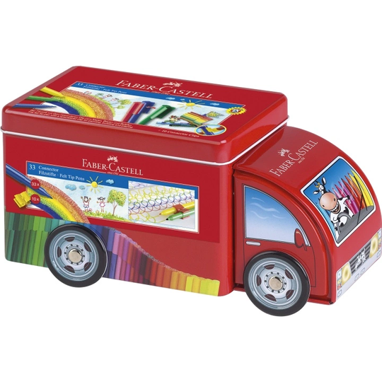 Faber-Castell Tussikynät Connector 33-setti Kuorma-auto