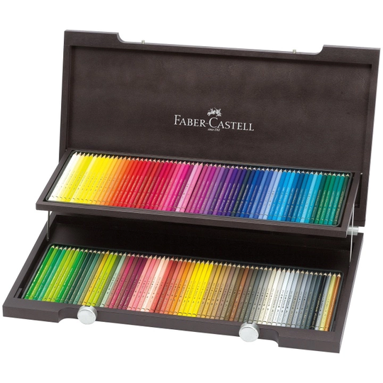 Faber-Castell Polychromos 120-setti Puulaatikko