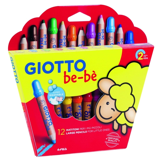 Giotto Be-bè Värikynät 12-setti