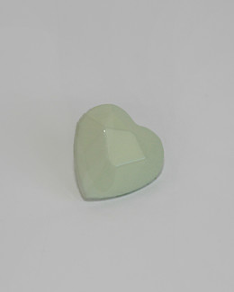Nappi Sydän v.vihreä 13 mm