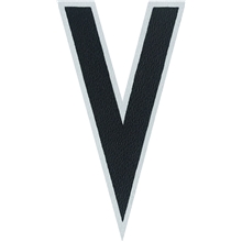 Design Letters Style MyCover Personal Stickers A-Z V