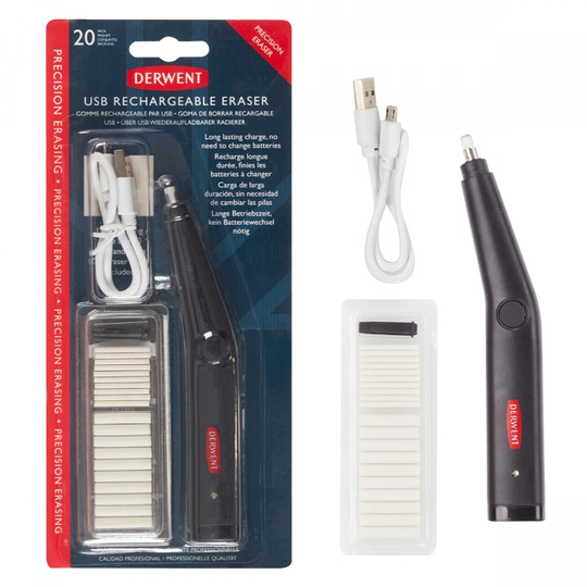 Derwent USB Patteripyyhekumi