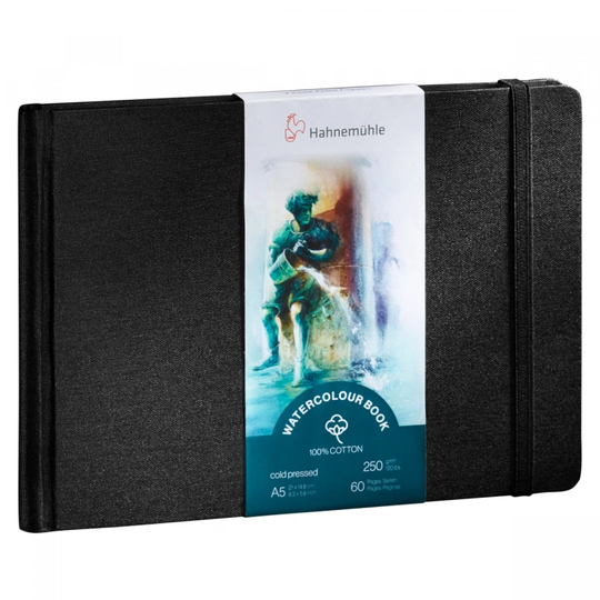 Hahnemühle Watercolour Book Akvarellikirja A5 250g Landscape