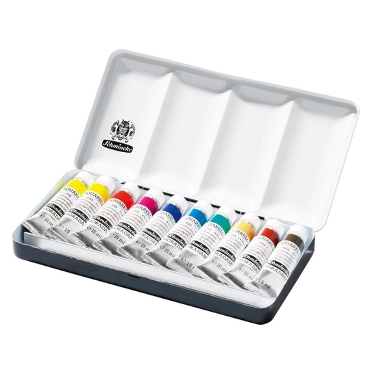 Schmincke Horadam Akvarelli Tuubi 15ml 10-setti