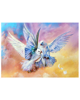 Diamond painting Kyyhkyset