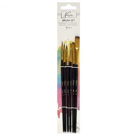 Nassau Fine Art Sivellin Basic 6-setti