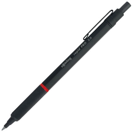 Rotring Rapid Pro Lyijytäytekynä 2 mm Musta