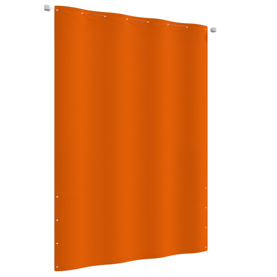 vidaXL Parvekkeen suoja oranssi 160x240 cm Oxford kangas