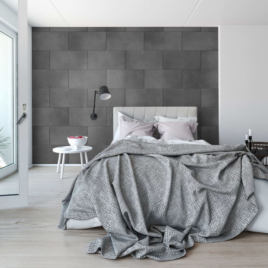 Grosfillex Seinäpaneelilevy Gx Wall+ 11 kpl kivi 30x60 cm tummanharmaa