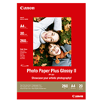 Canon Photo-paperi Glossy Plus A4 20 ark. 260g