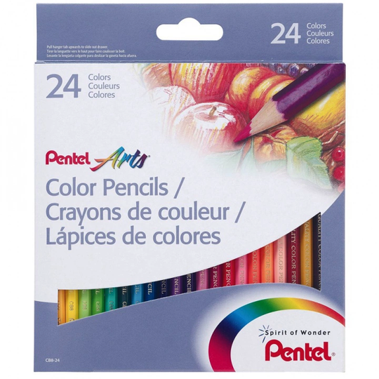 Pentel Värikynät 24-setti