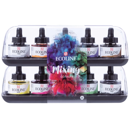 Ecoline Mixing Akvarelliväri 10-setti