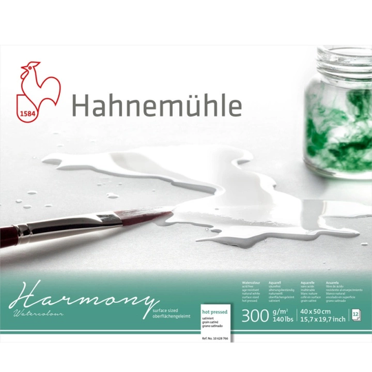 Hahnemühle Akvarelliipaperi Harmony HP 300g 40×50cm