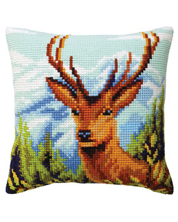 Kirjontapakkaus Tyynynpäällinen Peura