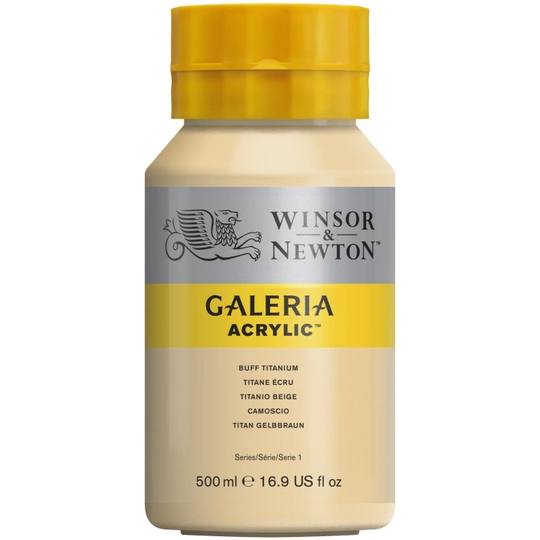 Winsor & Newton Galeria Akryylimaali 500 ml Pale Lemon 434