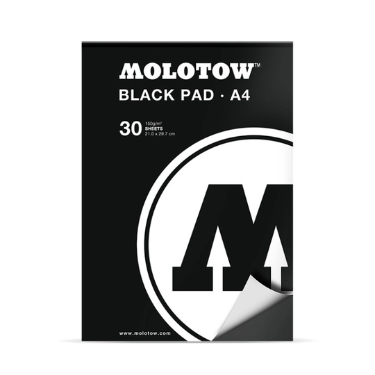 Molotow Black Pad A4 150g