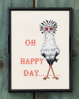 Kirjontapakkaus Taulu Oh Happy Day
