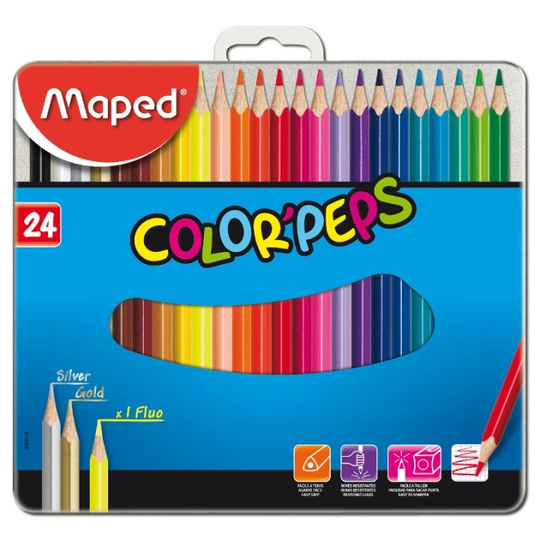 Maped Color Peps Värikynät 24-setti