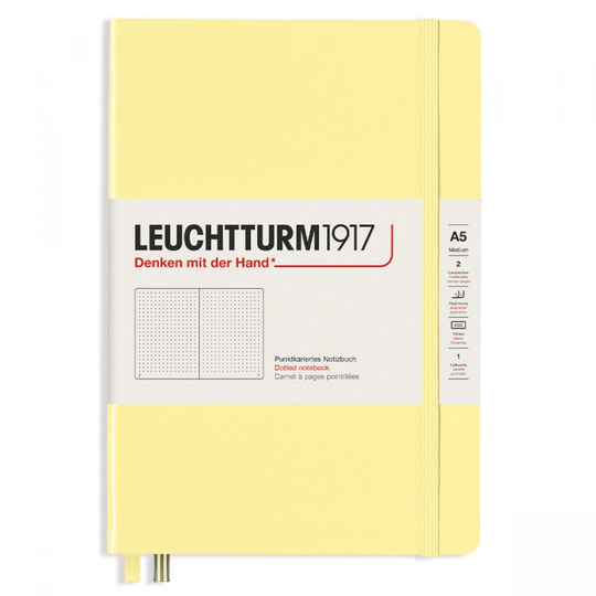 Leuchtturm1917 Notebook A5 Soft Cover Vanilla Dotted