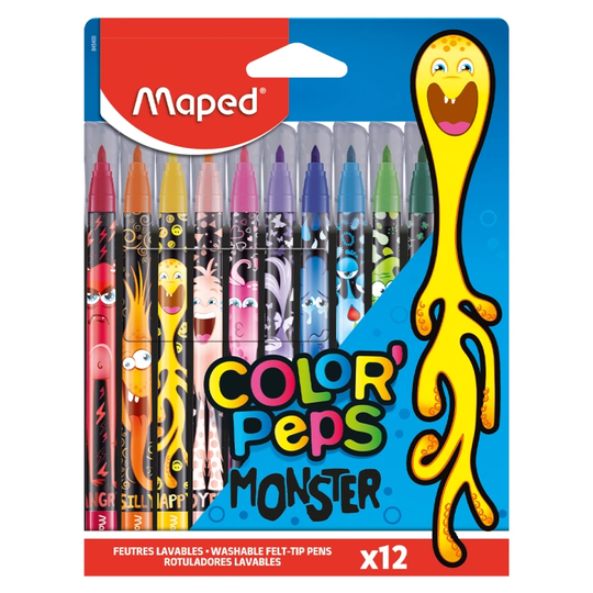 Maped Colorpeps Tussit Monster 12 kpl