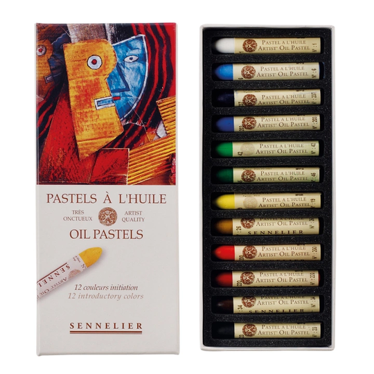 Sennelier Öljypastellit Alku 5ml 12 kpl