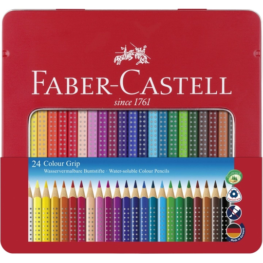 Faber-Castell Värikynät Colour Grip 24-setti