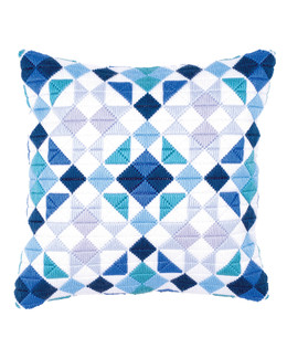 Pitkäpistotyynynpäällinen Kolmiot
