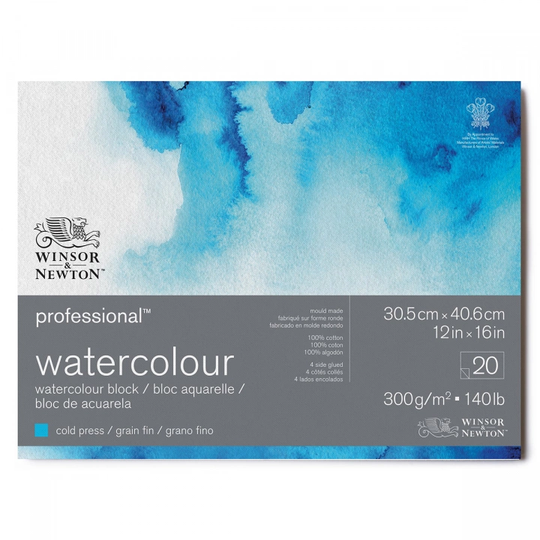 Winsor & Newton Professional Akvarellilehtiö CP 31x41cm 300g