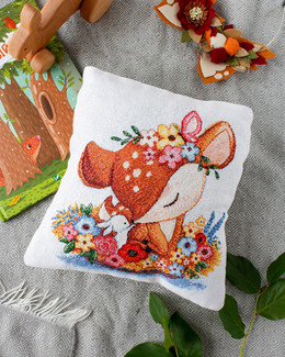 Kirjontapakkaus Tyynynpäällinen Ystävyys