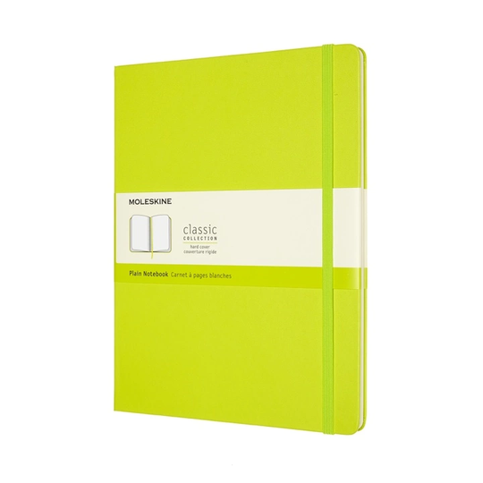 Moleskine Classic Hardcover XL Lemon Green Ruled