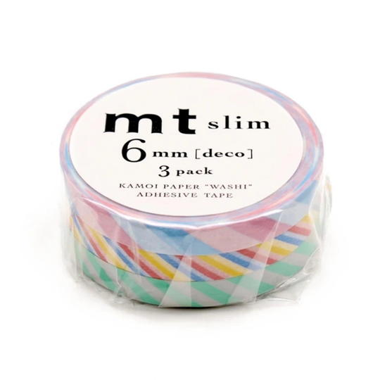 MT Washi-teippi Slim Twist Cord A 3-pack
