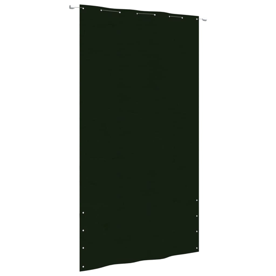 vidaXL Parvekkeen suoja tummanvihreä 160x240 cm Oxford kangas