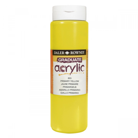 Daler-Rowney Graduate 500 ml Primary Yellow