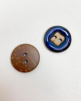 Nappi 18 mm sininen