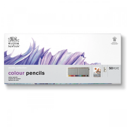 Winsor & Newton Studio Collection Värikynät Box 50-setti
