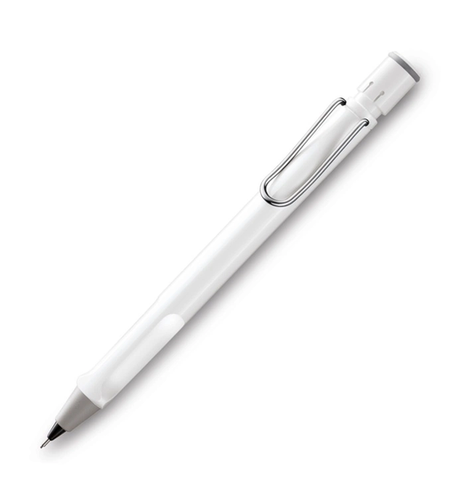 Lamy Safari Shiny White Lyijytäytekynä 0.5