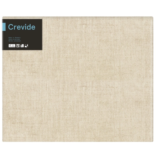 Crevide Pingotettu Canvaskangas Pellava 65x54