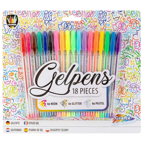 Grafix Gel pens 18-set