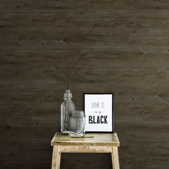 Grosfillex Seinäpaneelilevy Gx Wall+ 15 kpl 15x90 cm tumma tammi