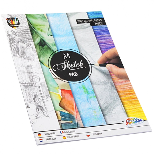 Grafix Piirustuslevyt A4, 80 arkkia