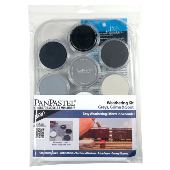 PanPastel Weathering Kit - Greys